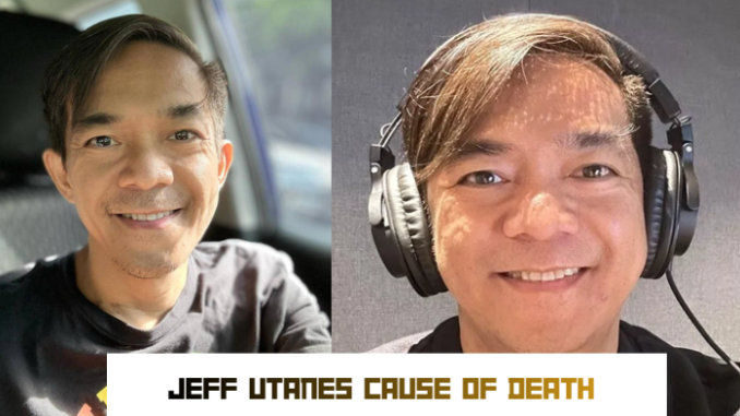 jeff utanes cause of death